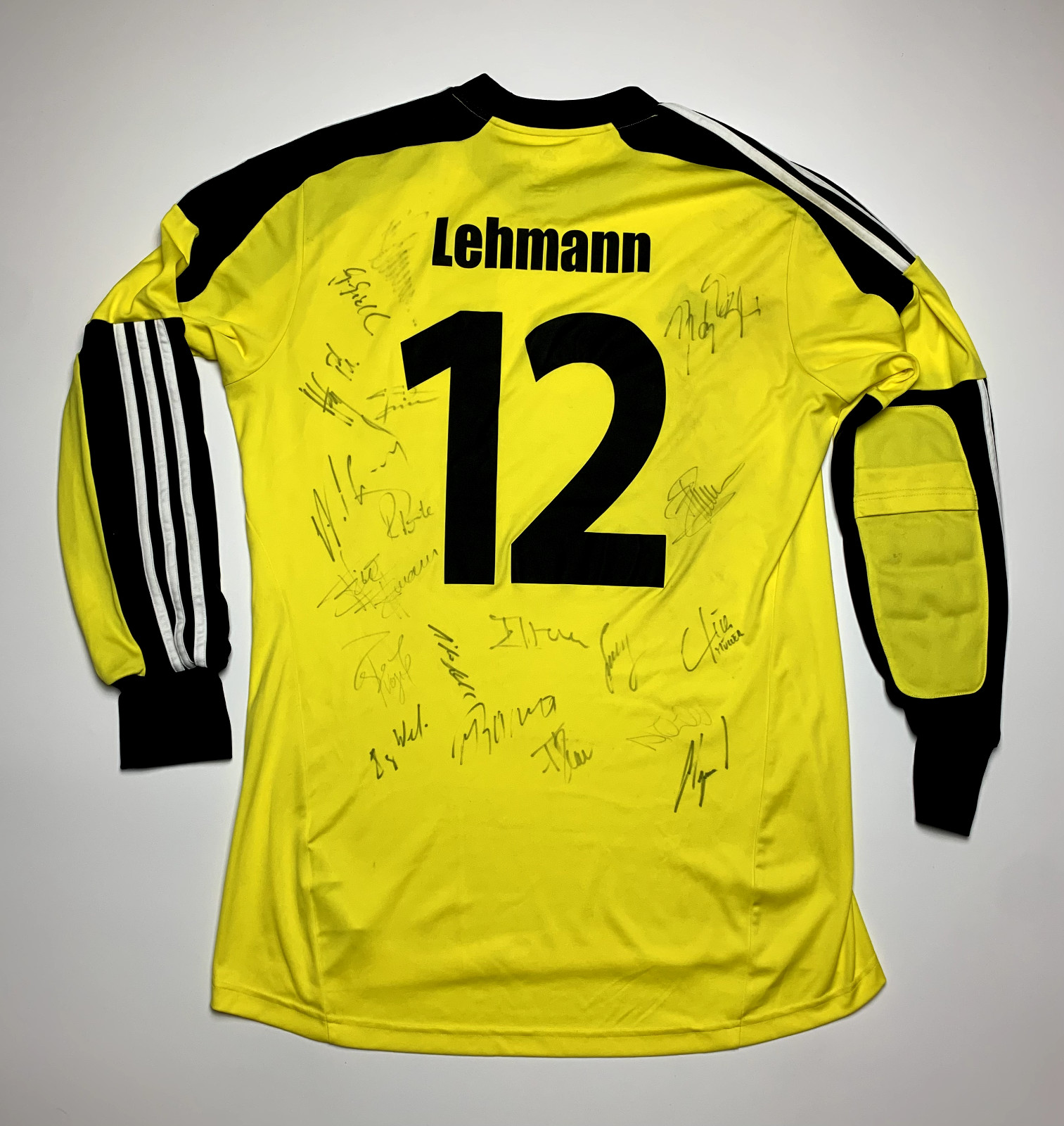 Lehmann Charity Match Worn Switzerland Germany Legends Signed Shirt 2013