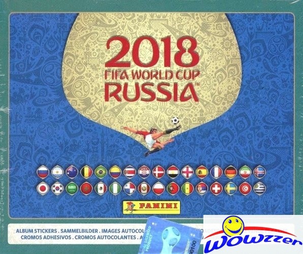 2010,2014,2018 Panini World Cup Sticker Factory Sealed 3 Box VINTAGE Collection!