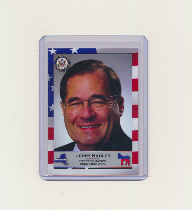 2020 United States Congress Fascinating Cards Jerry Nadler New York #367