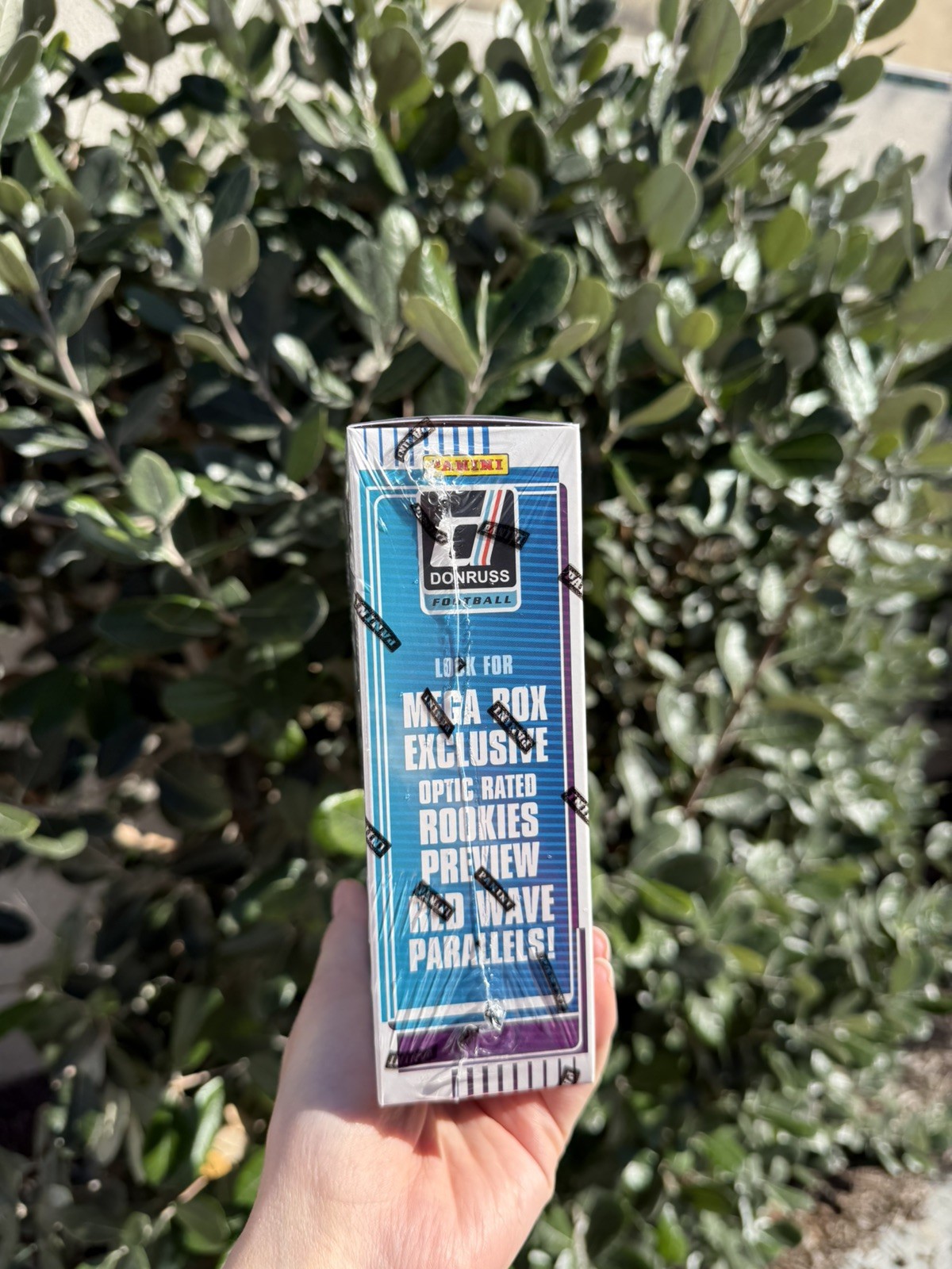 2025 Donruss Football Factory Sealed Mega Box
