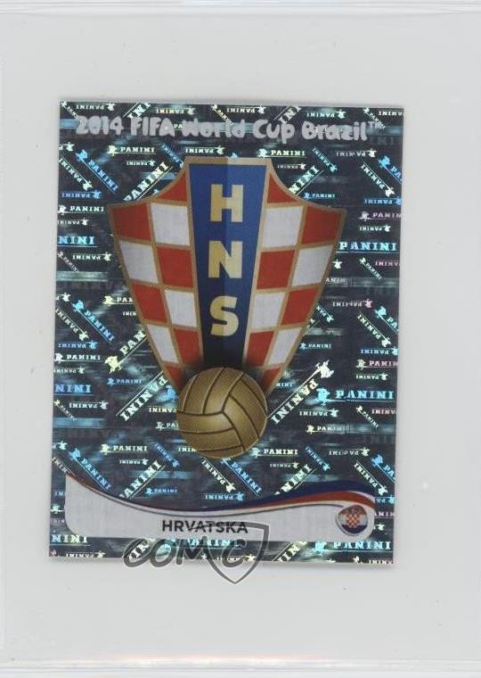 2014 Panini FIFA World Cup Brazil Album Stickers Team Badge Croatia Hrvatska 0f6