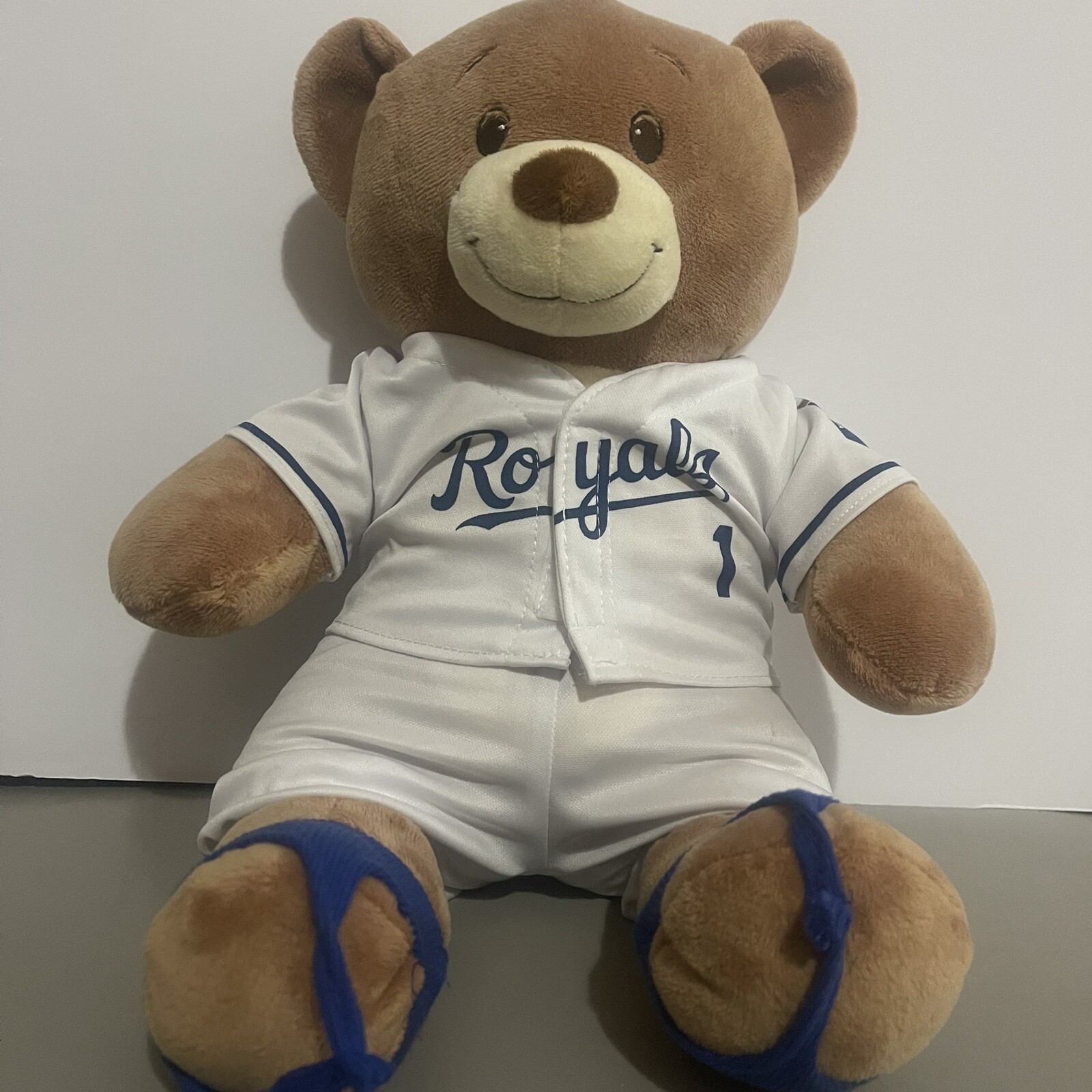 Build A Bear Kansas City Royals Plush. MLB. Vintage . 13 Inches. Chiefs