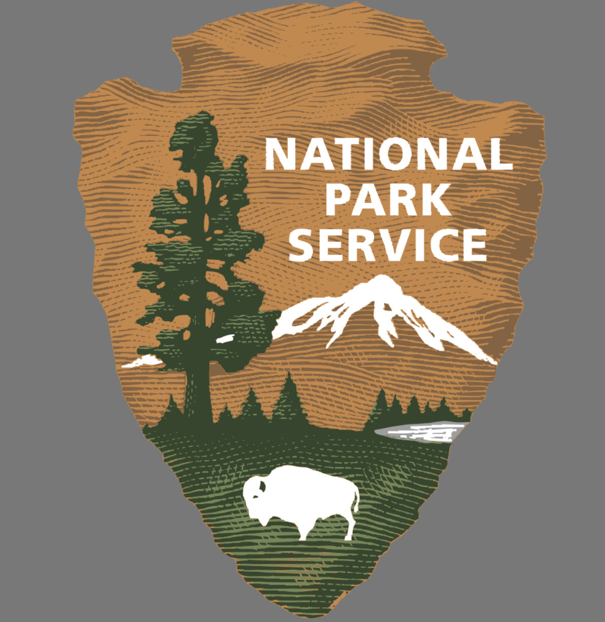 Car Magnet – National Park Service Arrow Head – MAGNET