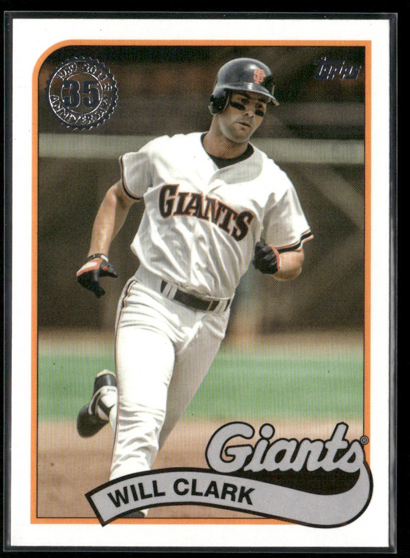 2024 Topps Series 1 – 1989 Topps Baseball Will Clark #89B-45