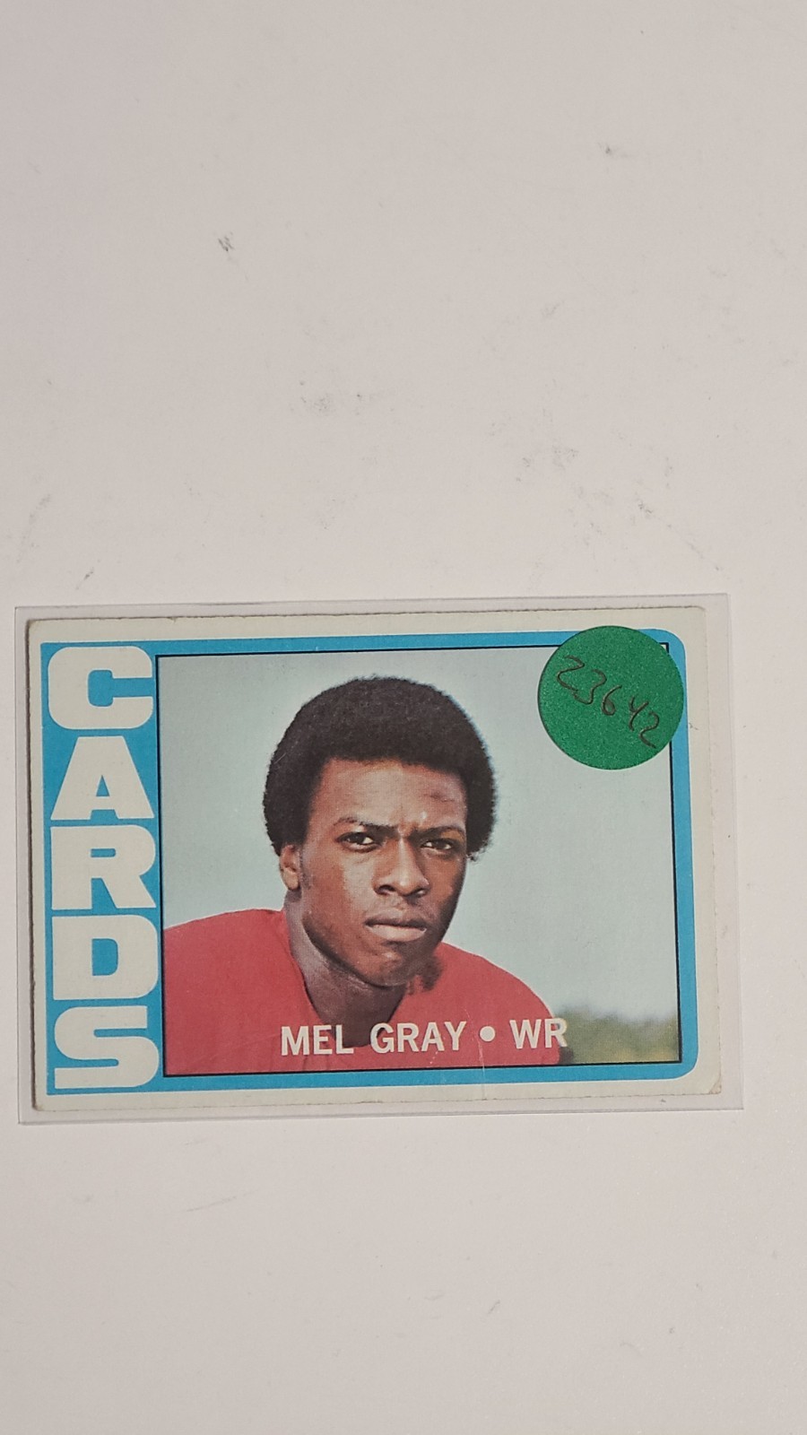 1972 Topps Rookie Mel Gray Detroit Lions