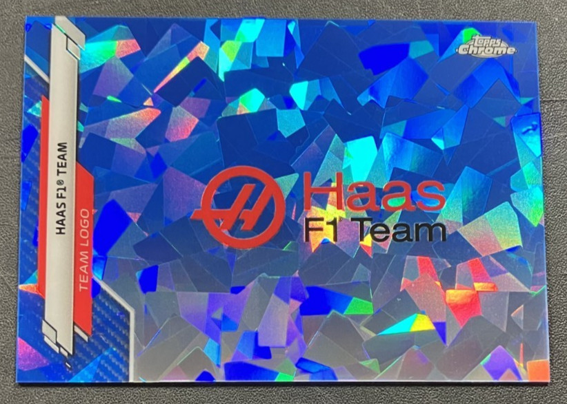 Sapphire Haas F1 Team Logo #120 – 2020 Topps Chrome Formula 1 F1 Card