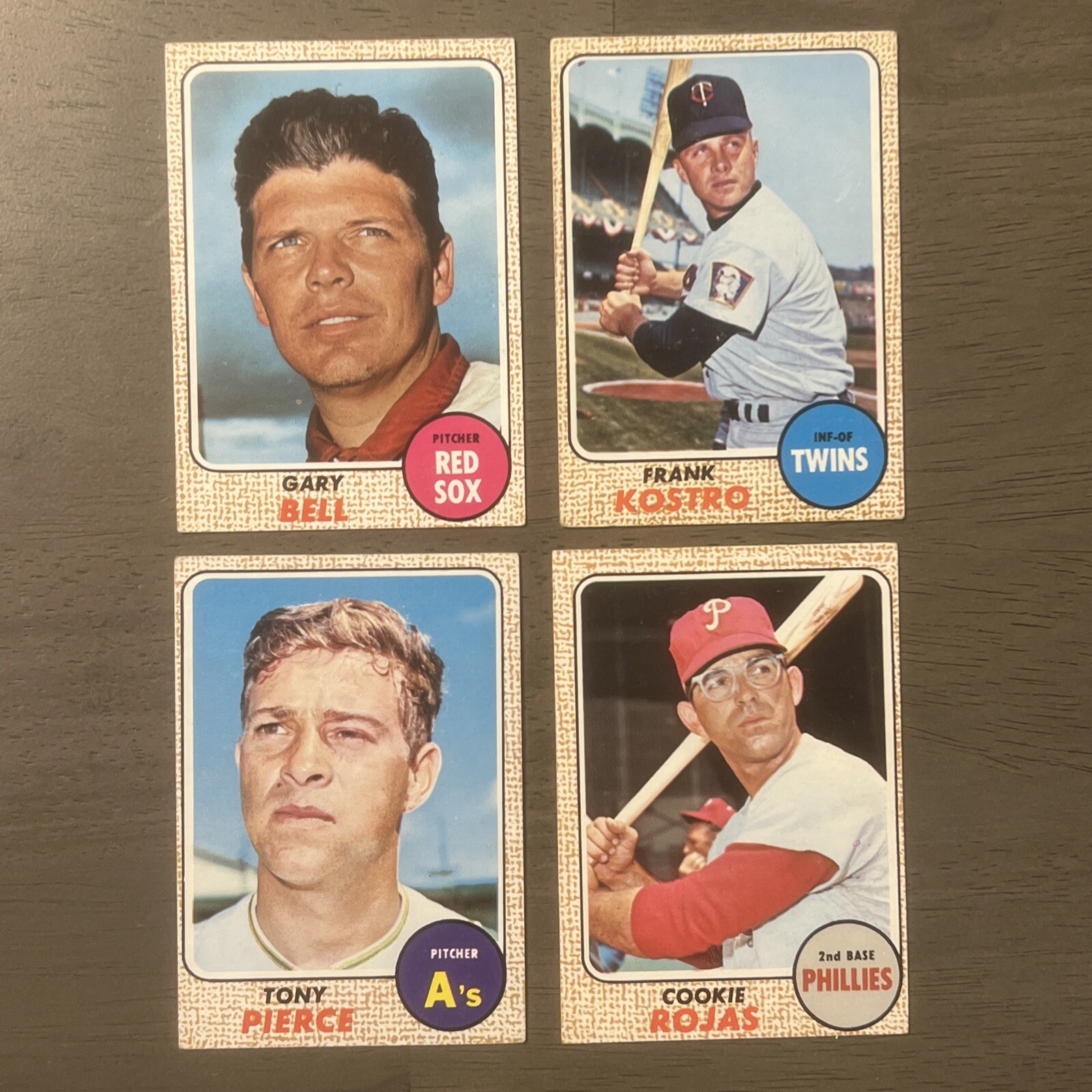1968 TOPPS BASEBALL #1-200 EX/EXNM COMPLETE YOUR SET FREE SHIPPING