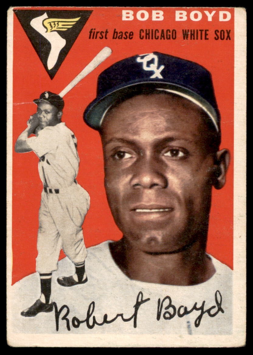 1954 Topps #113 BOB BOYD Chicago White Sox VGEX (Lt Wrinkle LS)