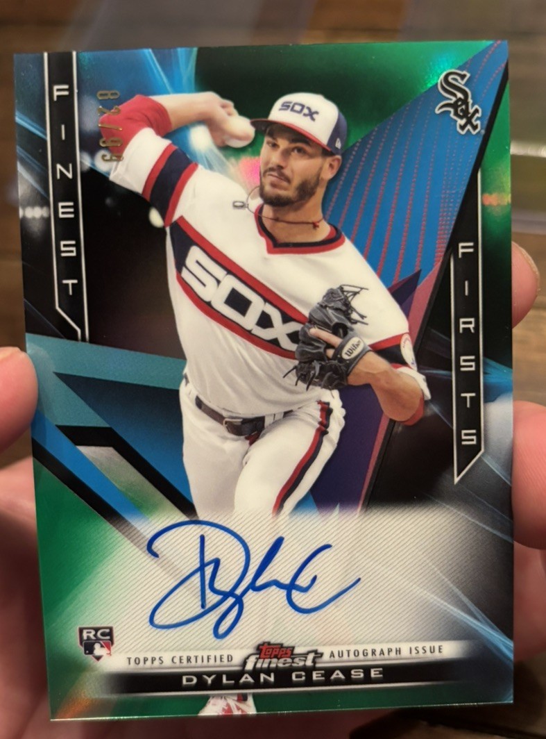5 Dylan Cease Numbered Autos 4 RC