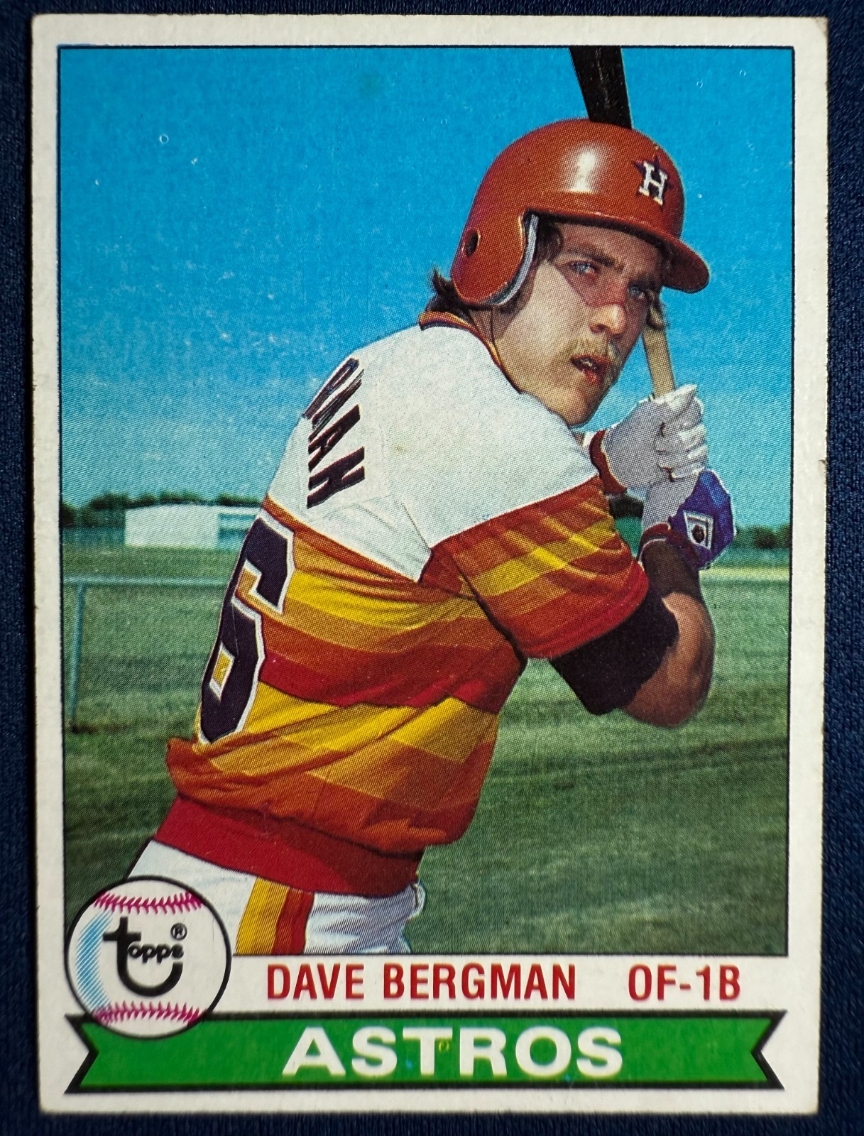 1979 TOPPS #697 DAVE BERGMAN (HOUSTON ASTROS BASEBALL CARD