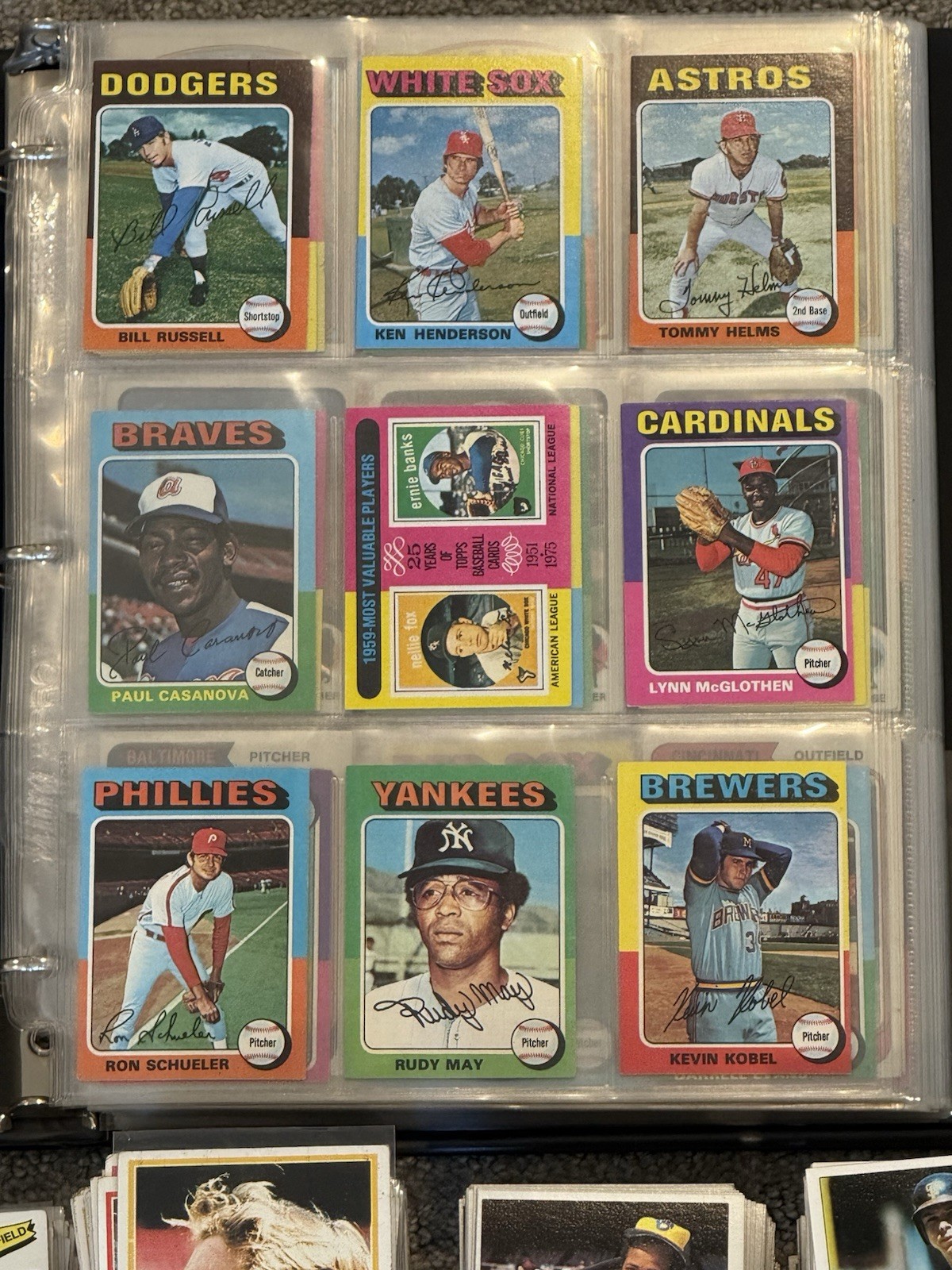 Vintage 1970s Topps Baseball Lot of Mystery Packs Mantle, Mays, Aaron, Yaz, Rose