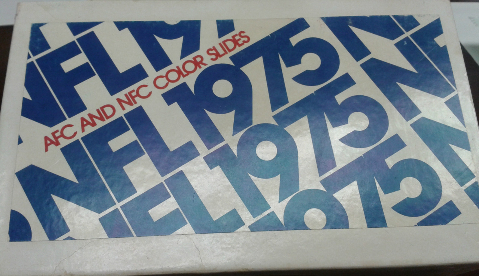 FORREST BLUE 1975 NFL TV MEDIA Transparency Slide SAN FRANCISCO 49ERS