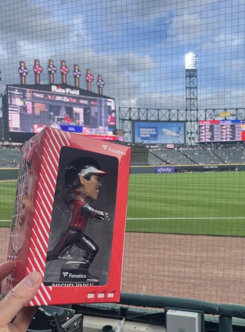 Miguel Vargas Bobblehead Chicago White Sox SGA 4/24/26 New In Box