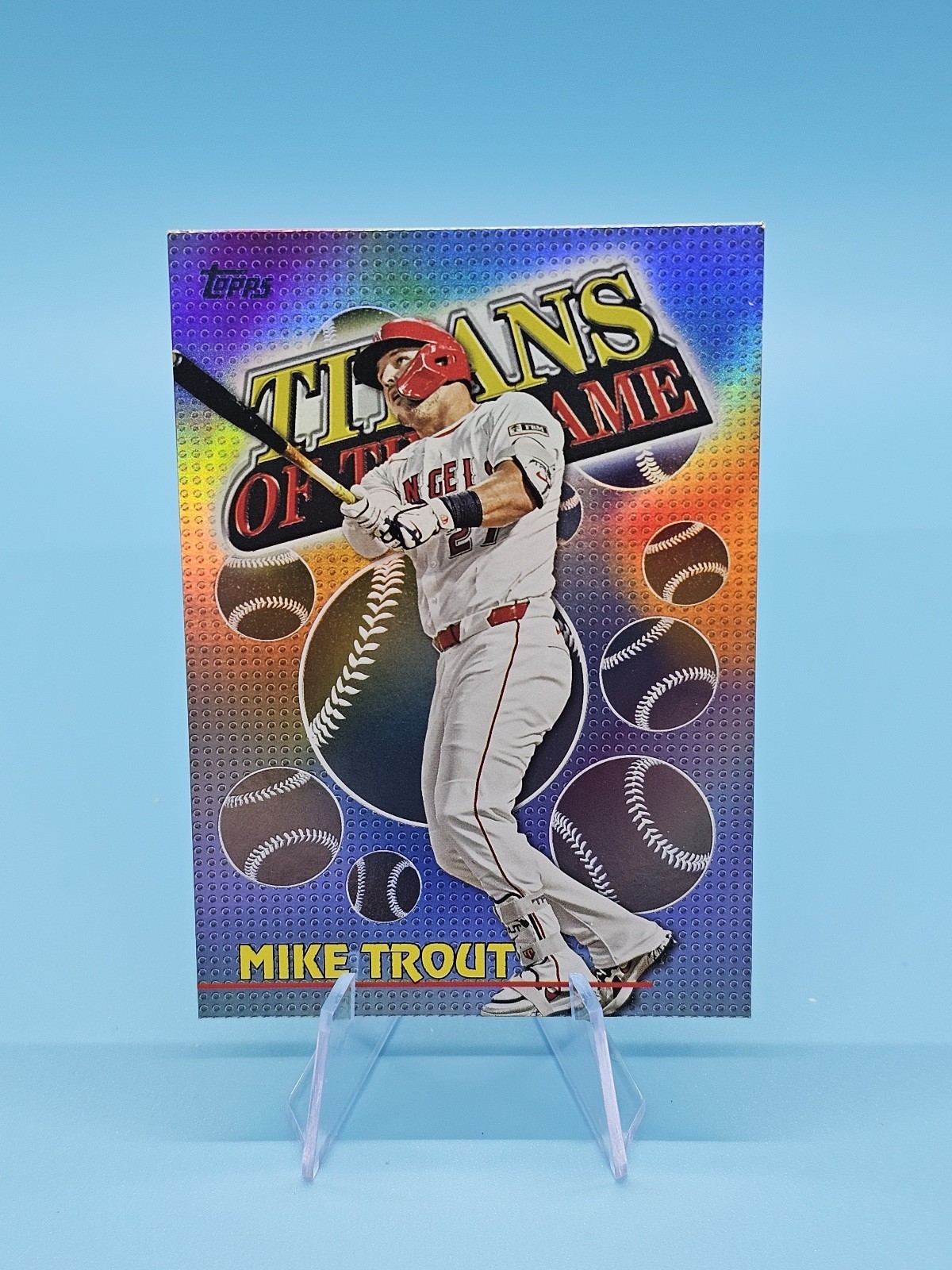2026 Topps Series 1 Titans Of The Game – Mike Trout – #TOG-2 Los Angeles Angels