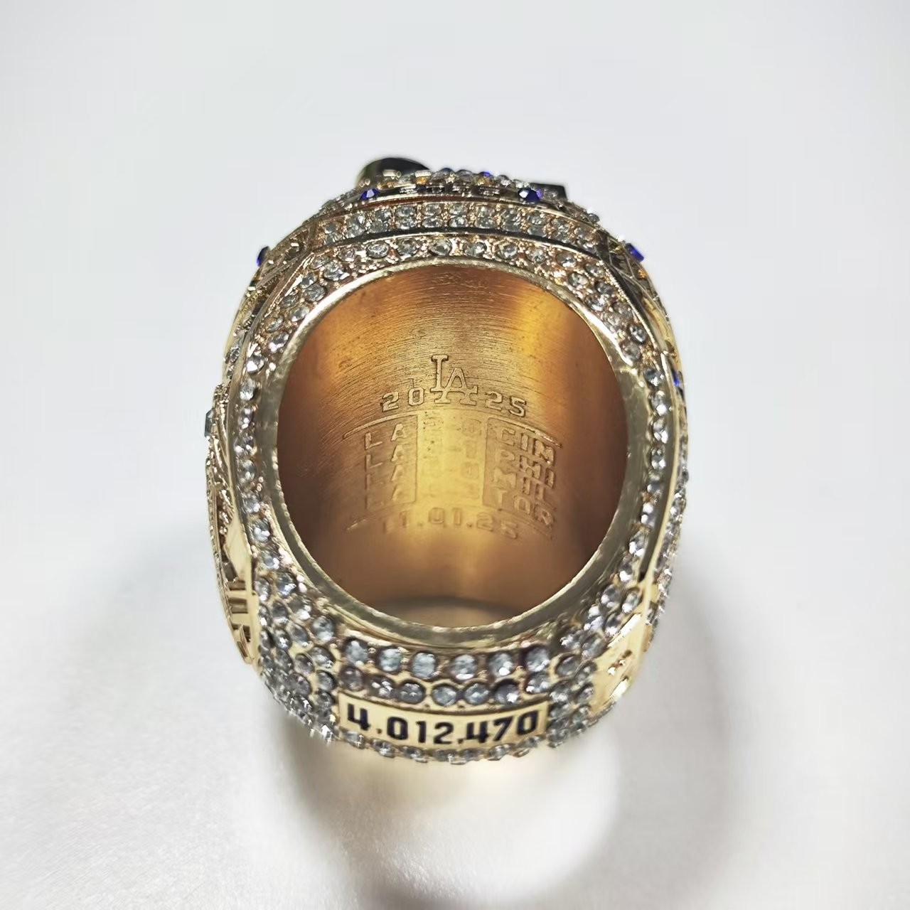 New 2025-2026 Los Angeles Dodgers World Series Championship Ring Size 9-11-13