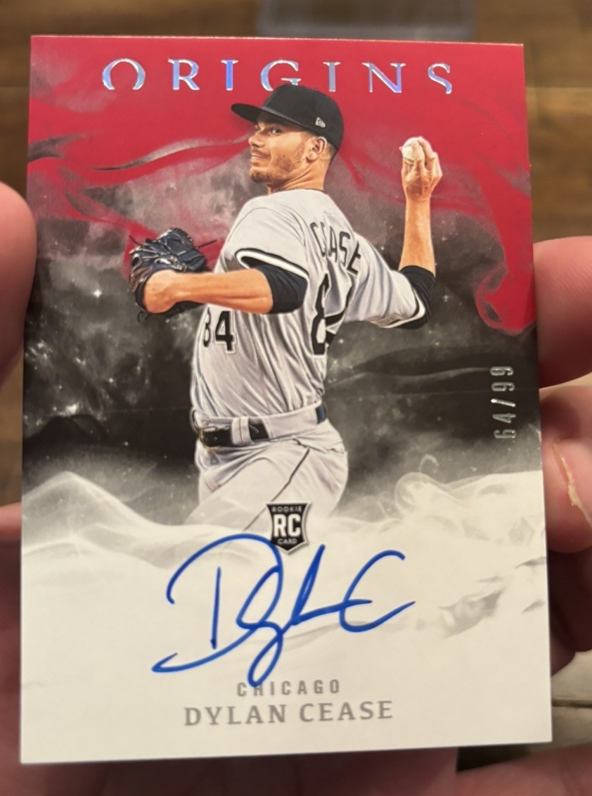 5 Dylan Cease Numbered Autos 4 RC