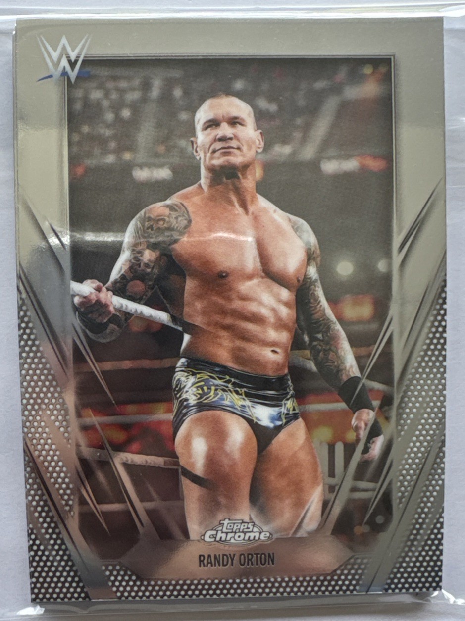 2026 Topps Chrome WWE Randy Orton #72 Base Card
