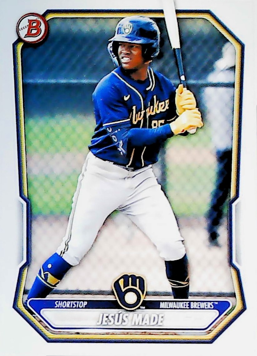 2026 BOWMAN BP-96 JESUS MADE MILWAUKEE BREWERS