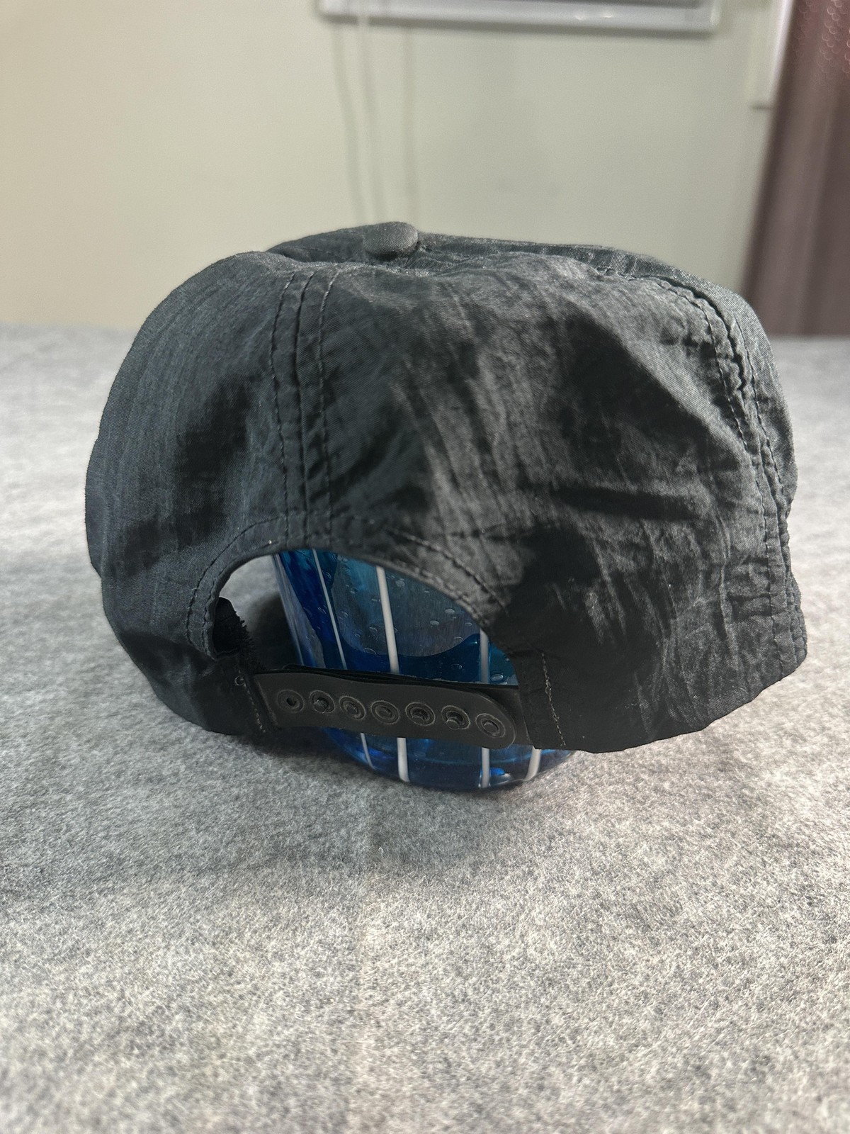 Vintage Ken Schrader Hat Cap Snap Back Mens One Size Black NASCAR Racing USA