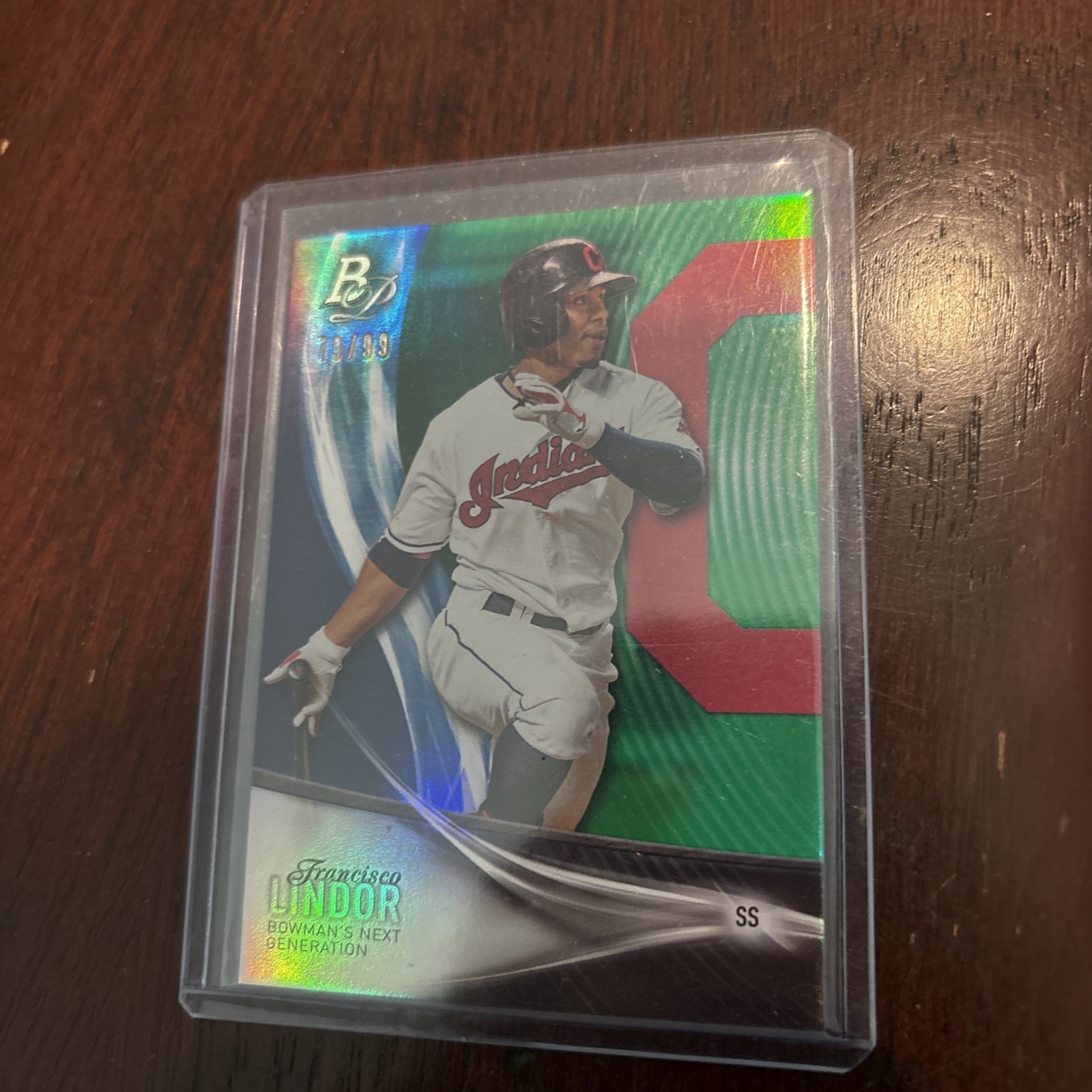 2016 Bowman Platinum Francisco Lindor Bowman’s Next Generation /99