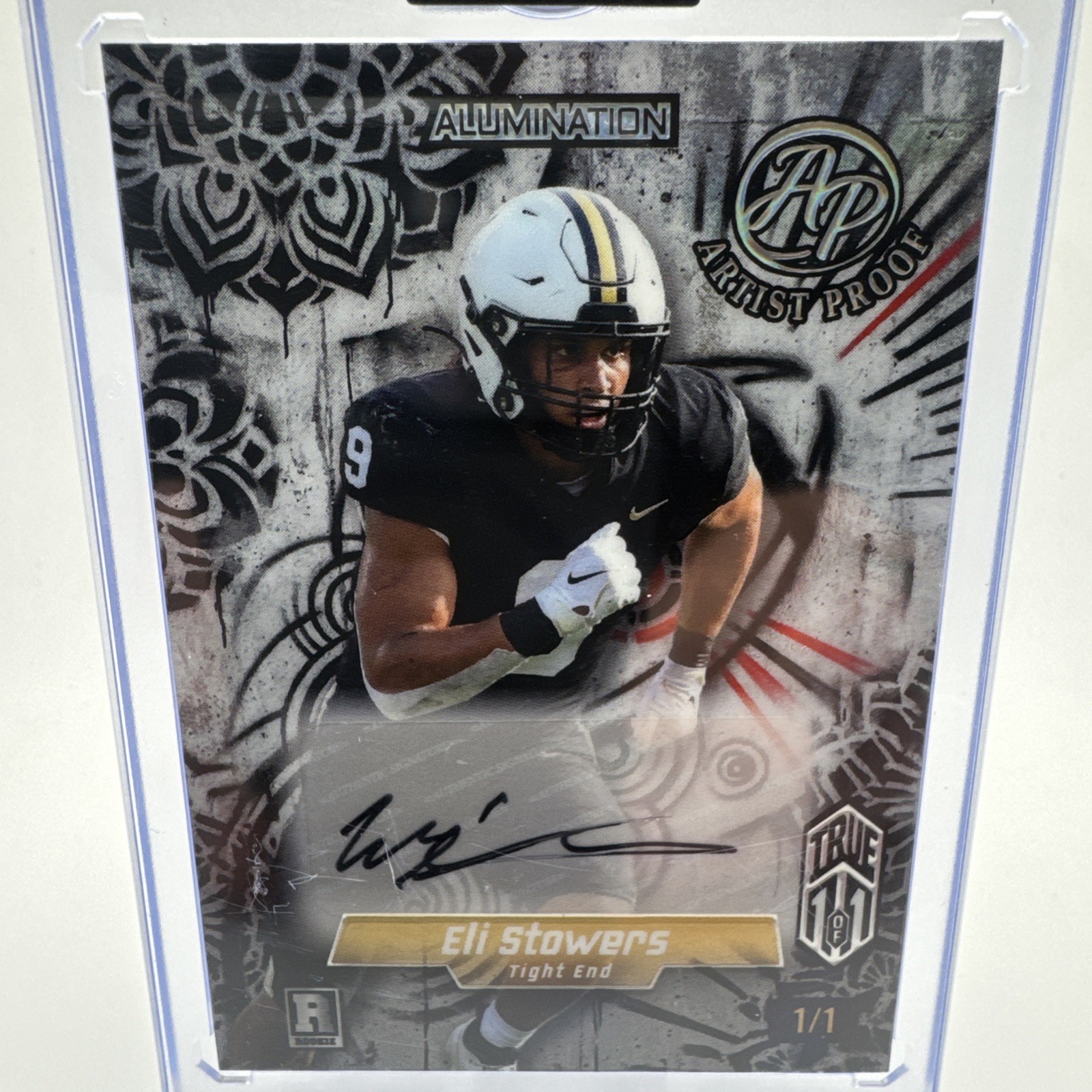 Eli Stowers Autograph Rookie True 1/1 Artist Proof 🔥 Sick Wild Card 2026 🔥