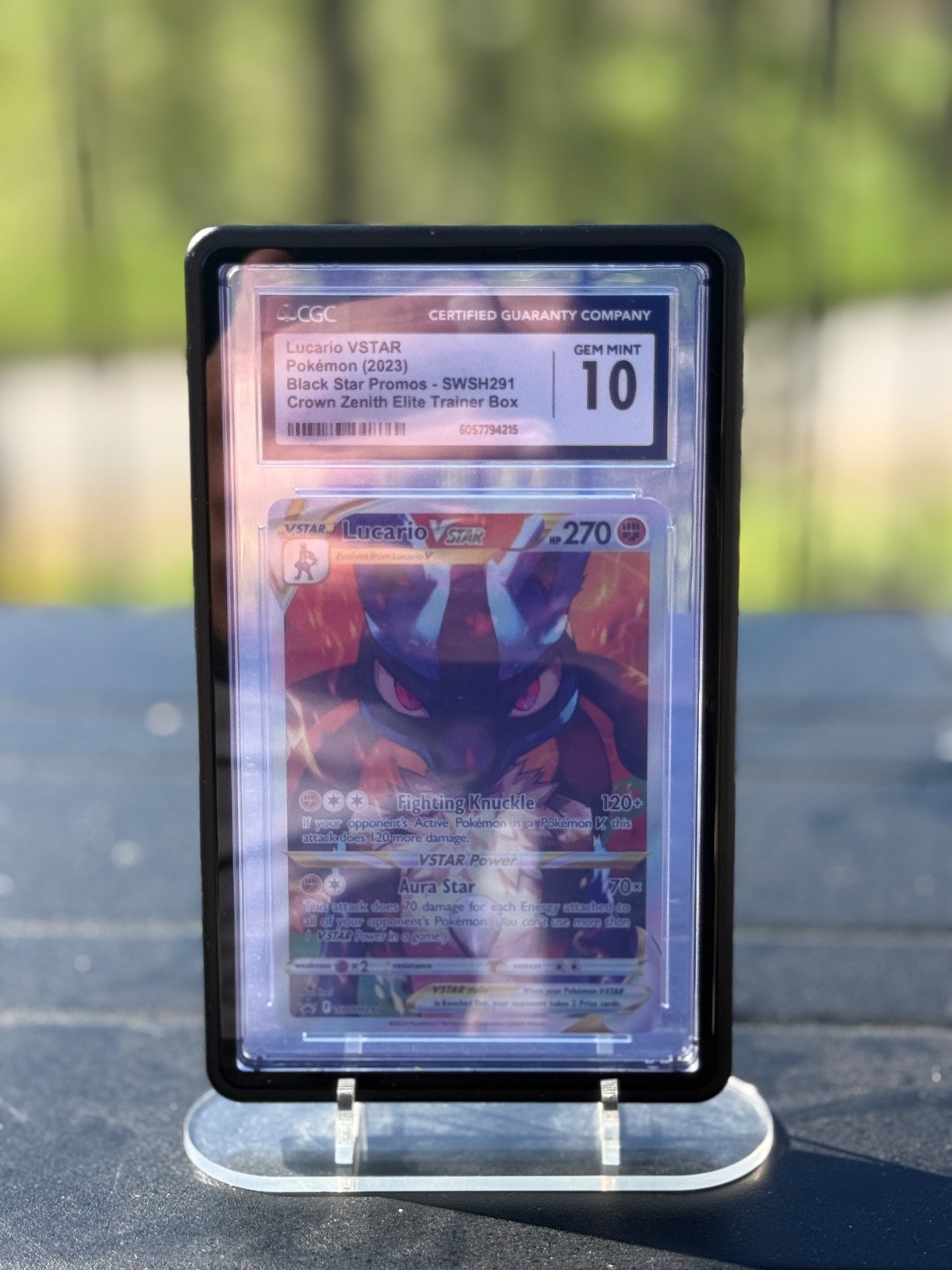 Metal PSA/CGC Slab Guard – Aluminum Bumper Protector Case for PSA Graded Cards