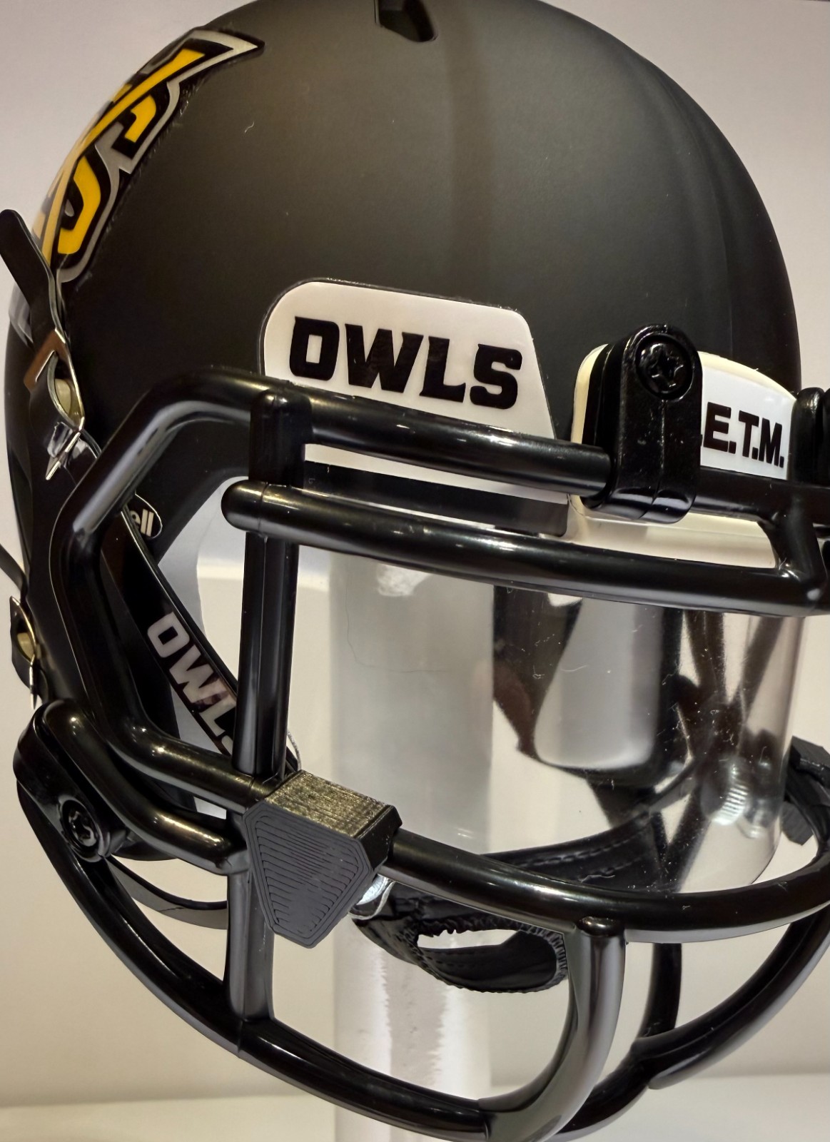 Kennesaw State Owls Custom Mini Riddell Football Helmet – Any Player #