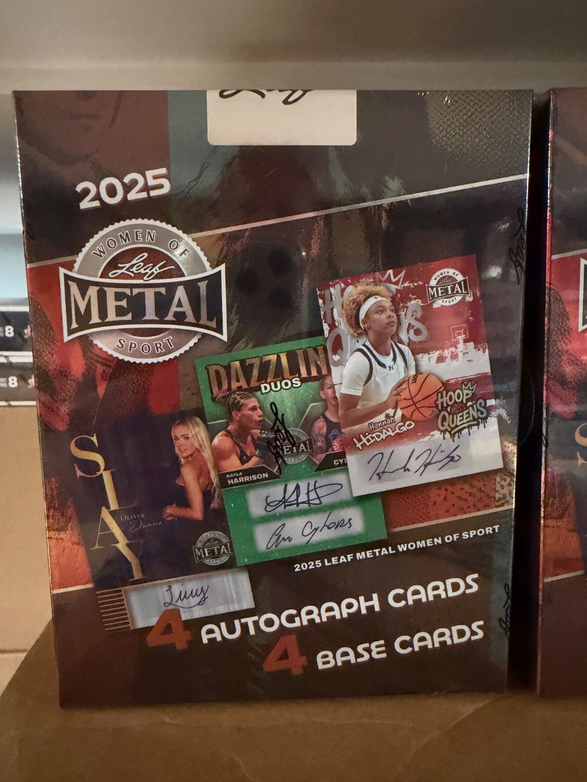 2025 Leaf Metal Women of Sport Factory Sealed Hobby Box