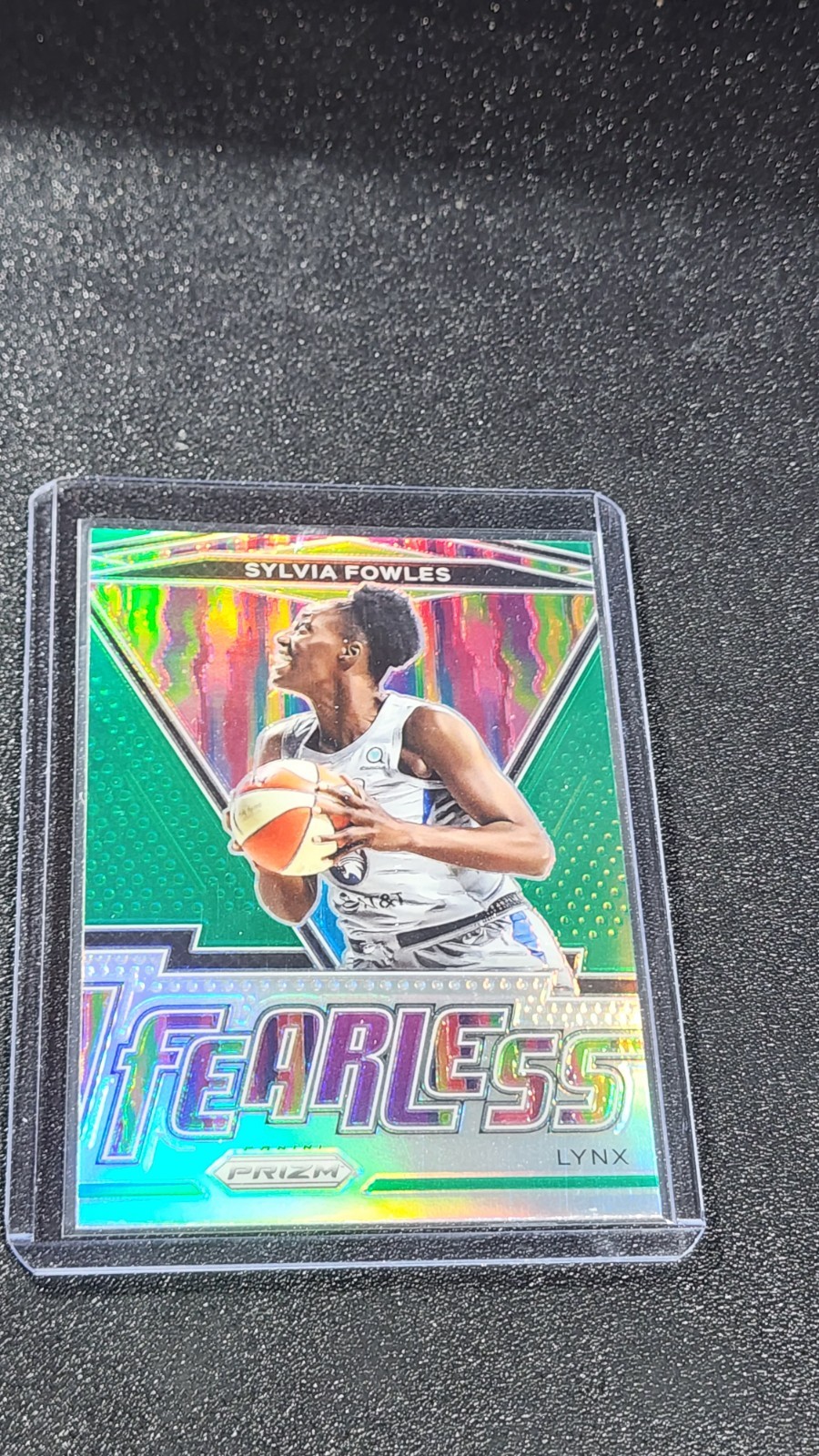 2021 Panini Prizm WNBA – Fearless Sylvia Fowles #18 Green Prizm