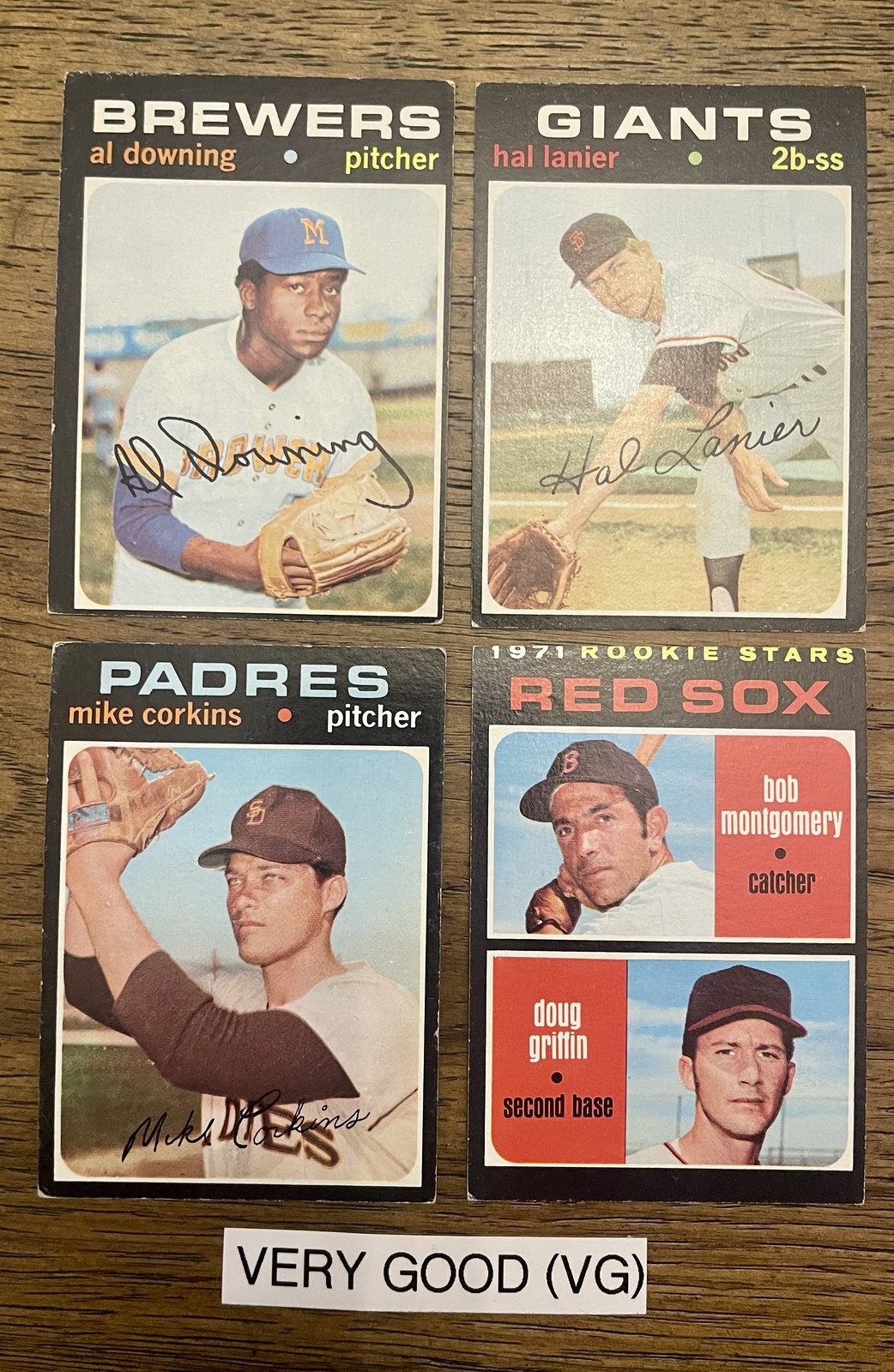 1971 Topps Baseball Cards 351-500 (P-NM) – You Pick – Complete Your Set