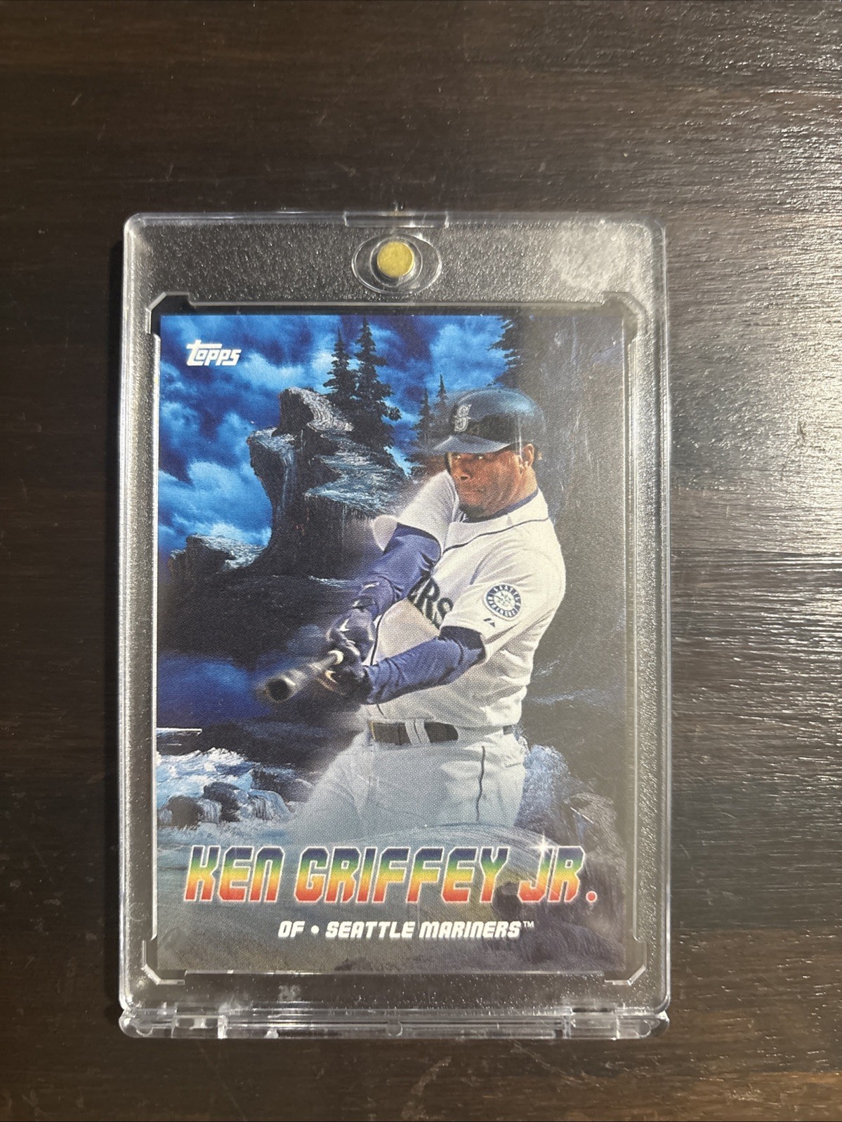 2023 Topps X Bob Ross The Joy of Baseball – Peaks of Power Ken Griffey Jr #PK-4