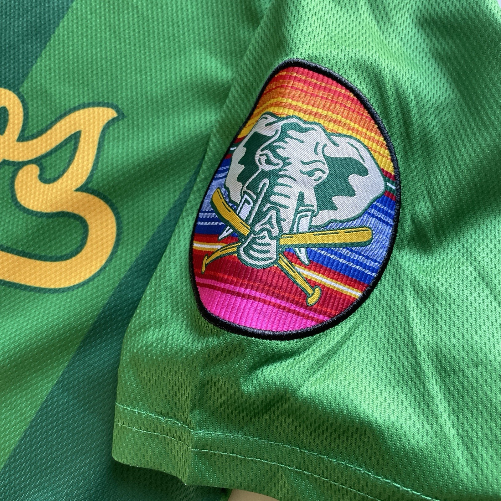 Oakland Athleticos A’s Soccer Futbol Jersey -XL -Latin Hispanic Night SGA 9/2024