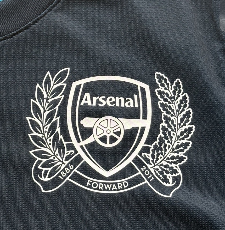 2011/12 Arsenal Authentic Away Jersey #12 Henry Large Long Sleeve Player Specs