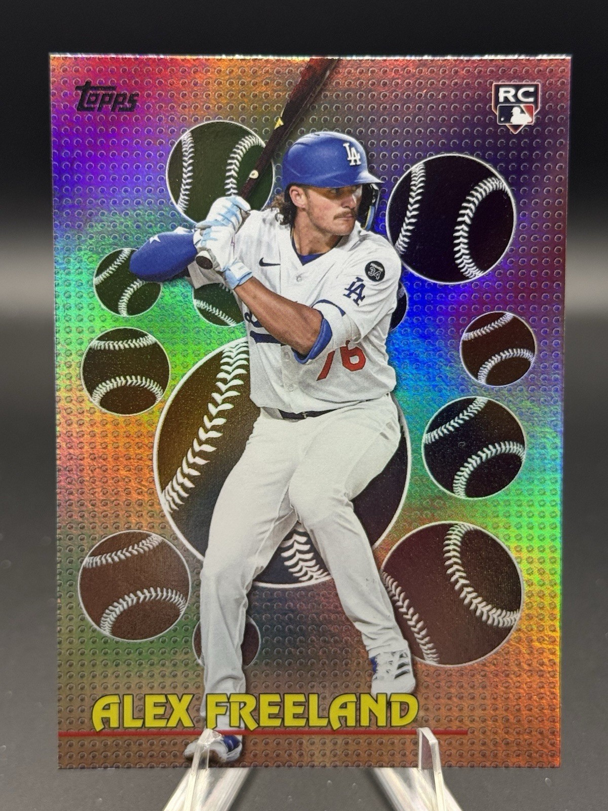 Alex Freeland Titans Of The Game Rookie 2026 Topps Series 2 Card TOG-30 Dodgers