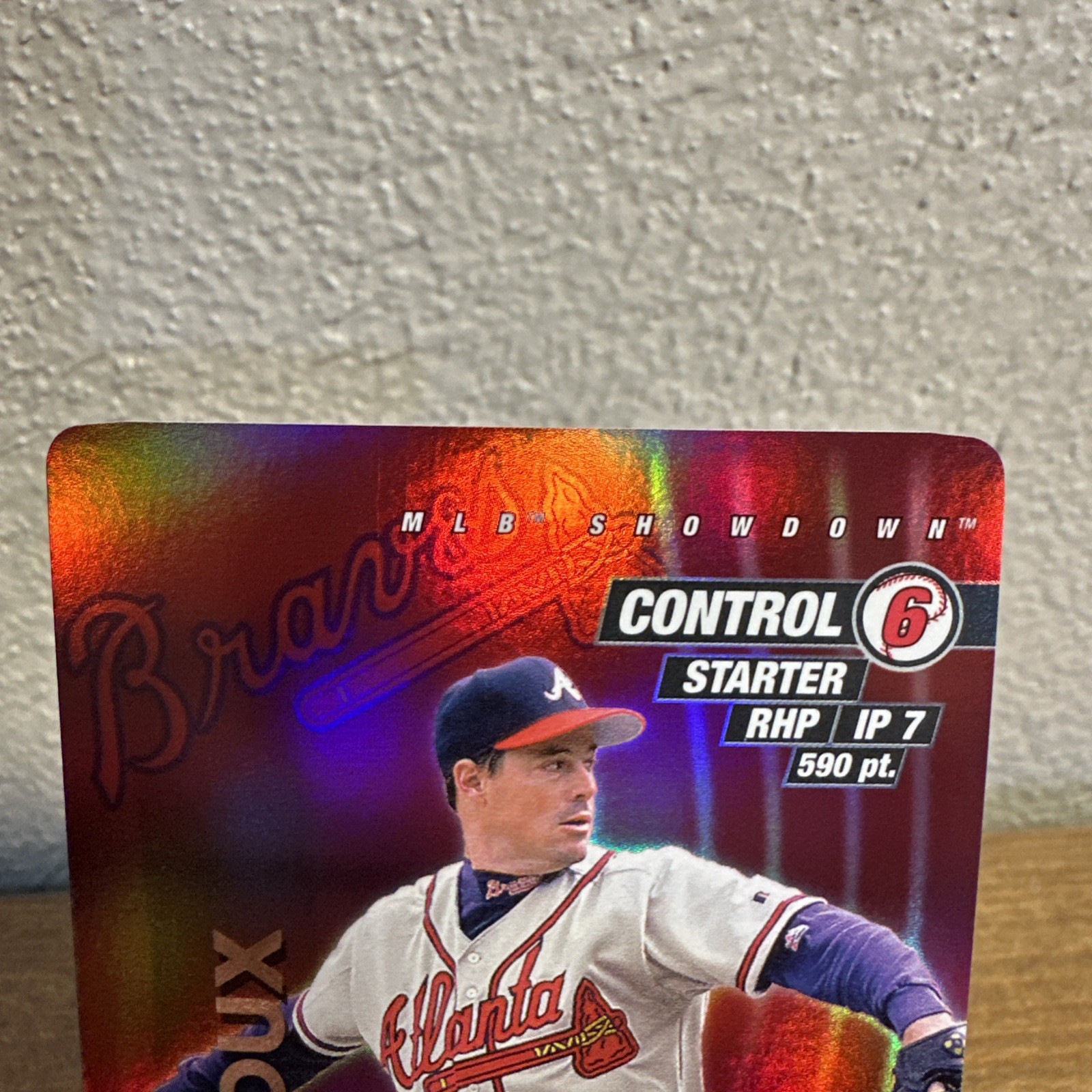 2001 MLB Showdown #042/462 Greg Maddux Atlanta Braves HOLO