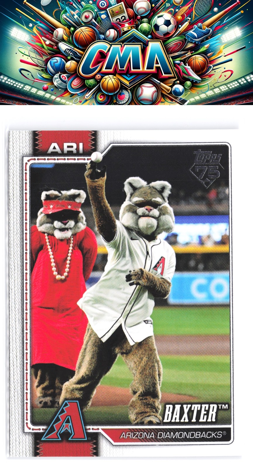 2026 Topps #M-1 Baxter Mascots