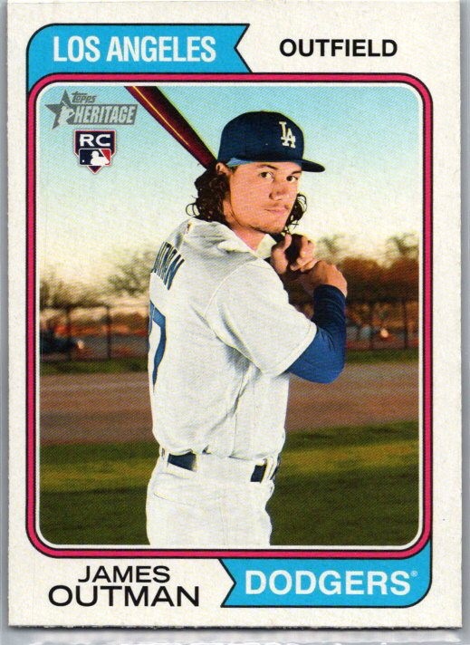 2023 Topps Heritage #93 James Outman