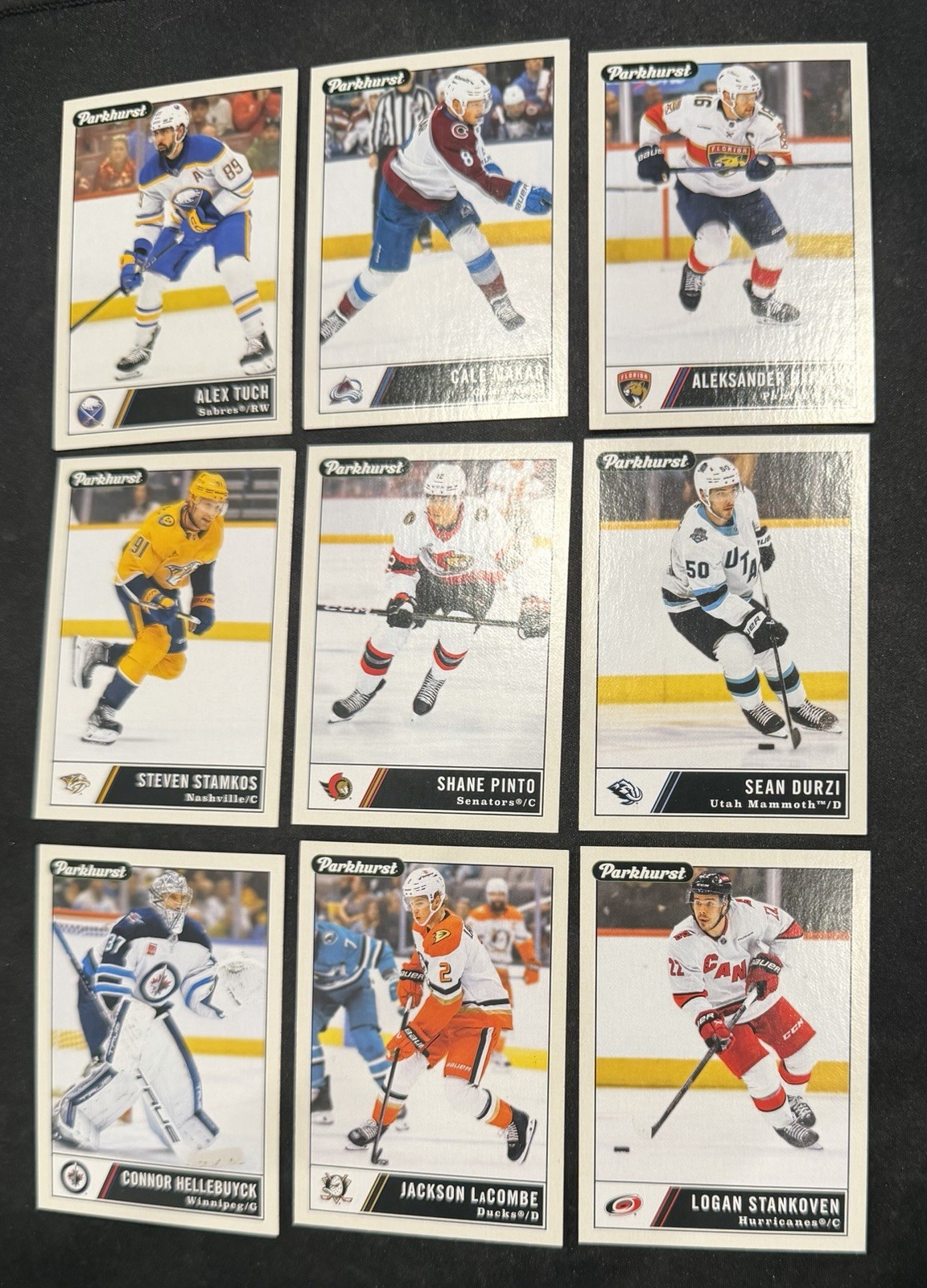2025-26 Parkhurst Champions Hockey – Set Builder #1-250 w/ Rookies – You Pick!