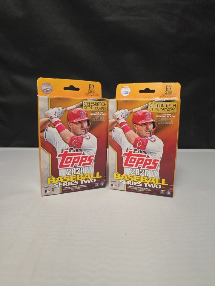 2020 Topps Baseball Series 2 Hanger Box — Lot of (2) — Factory Sealed