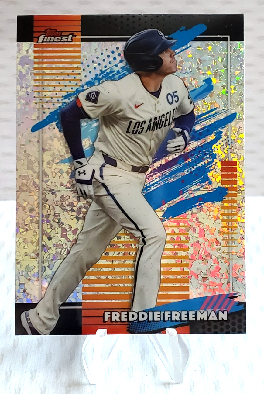 Freddie Freeman 2026 Topps Finest Baseball Uncommon Mini Diamond Dodgers #163