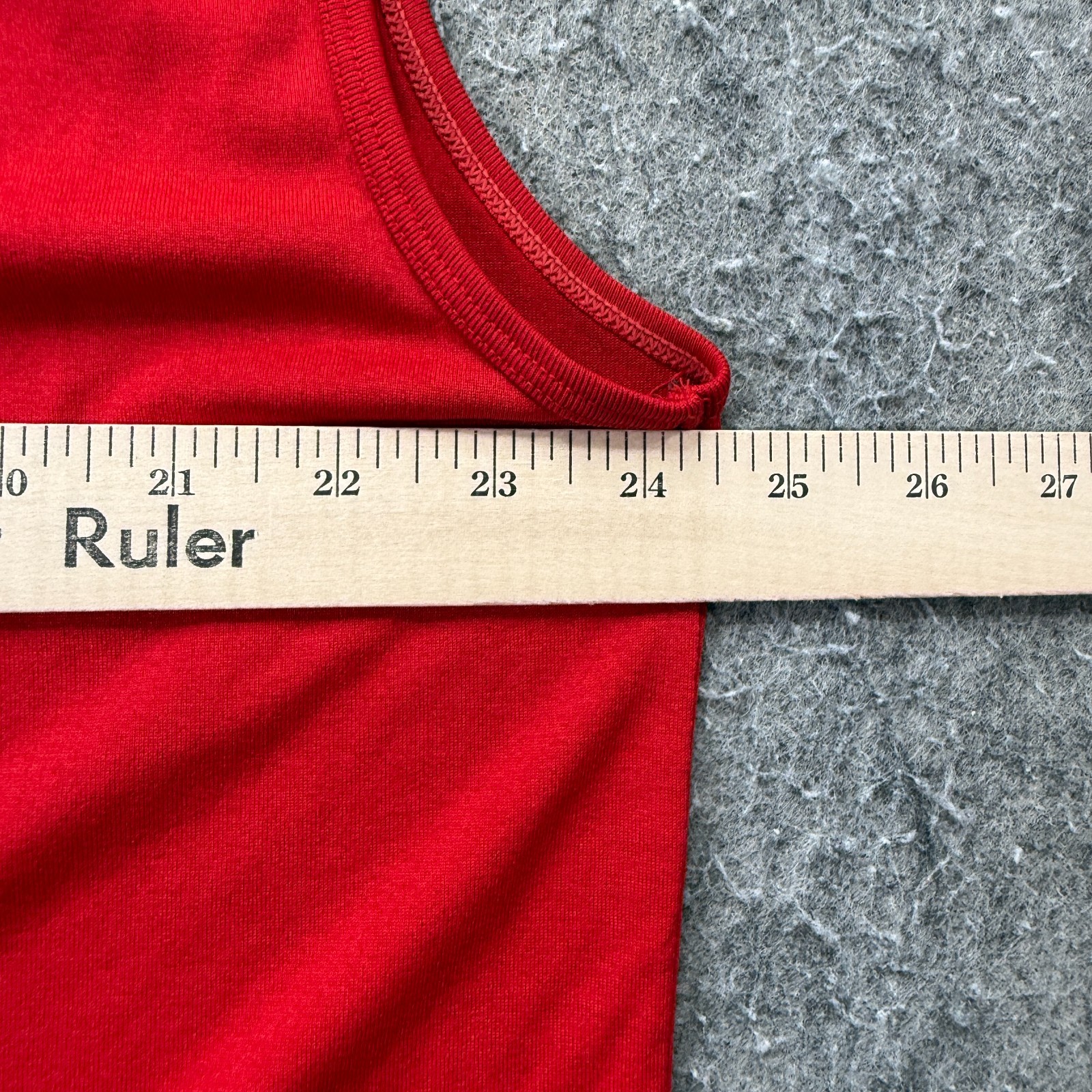 Georgia Bulldogs Nike Tank Top Shirt Men XL Red Performance Solid Sleeveless