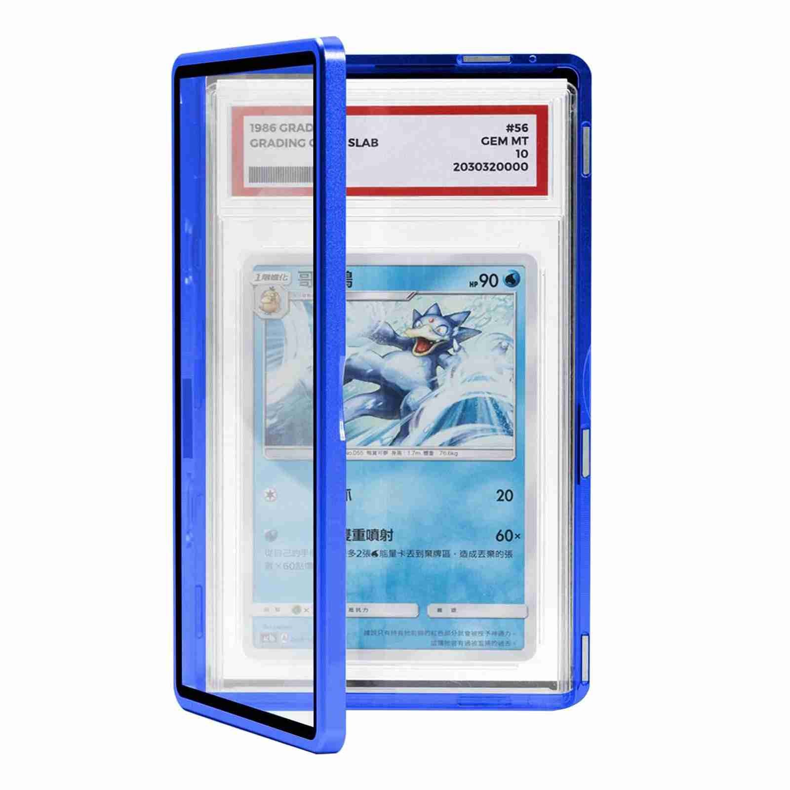 for PSA Slab Graded Trading Cards Protector Holder 35PT Magnetic Case Display