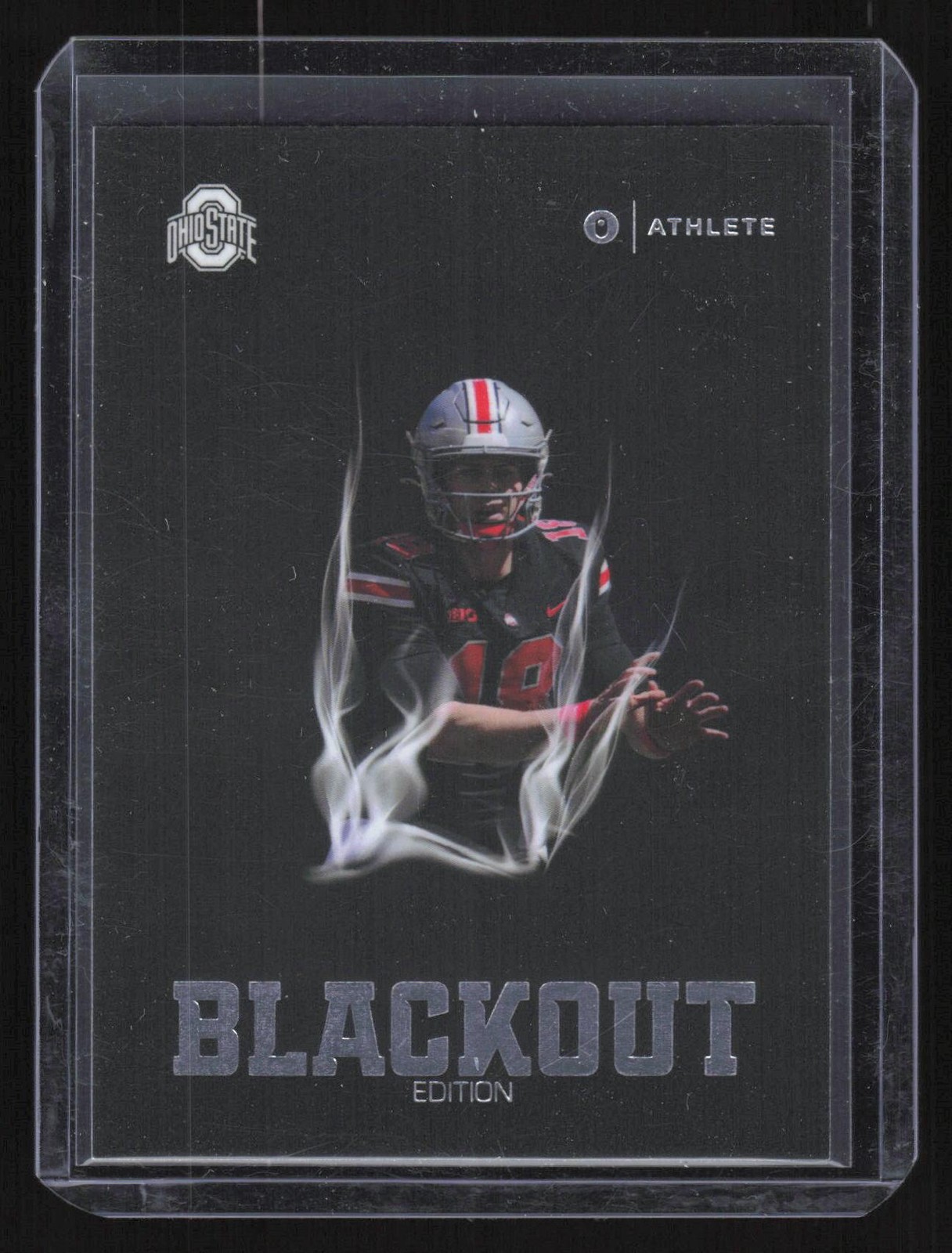 2024 ONIT Ohio State Buckeyes BL5 Will Howard Blackout Silver