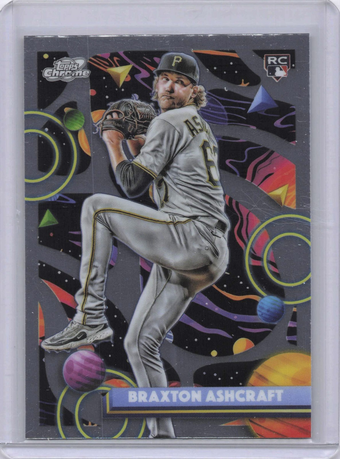 2025 Topps Chrome Cosmic #62 Braxton Ashcraft Refractor