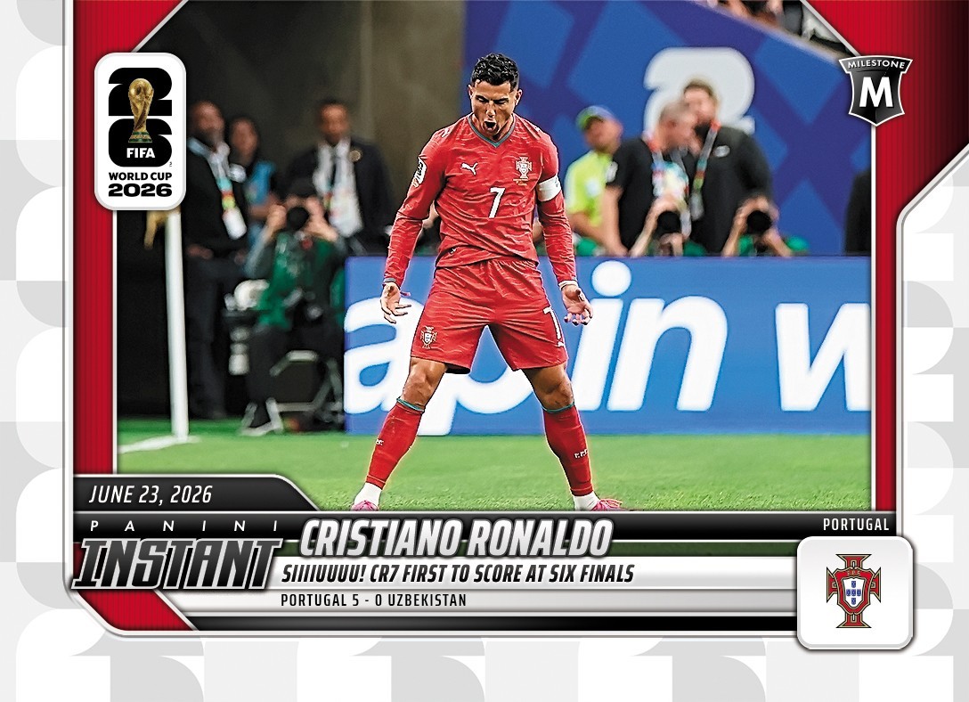 Cristiano Ronaldo 2026 Panini Instant FIFA World Cup #99 Portugal Presale