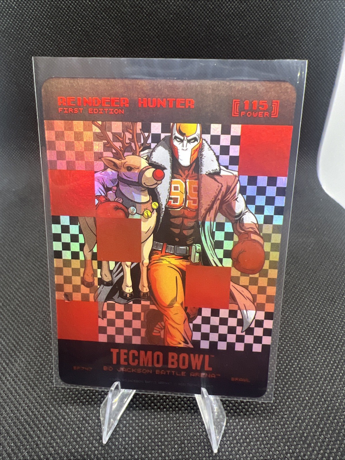 Bo Jackson Battle Arena Techmo Bowl 1st Edition Reindeer Hunter Big Pixel