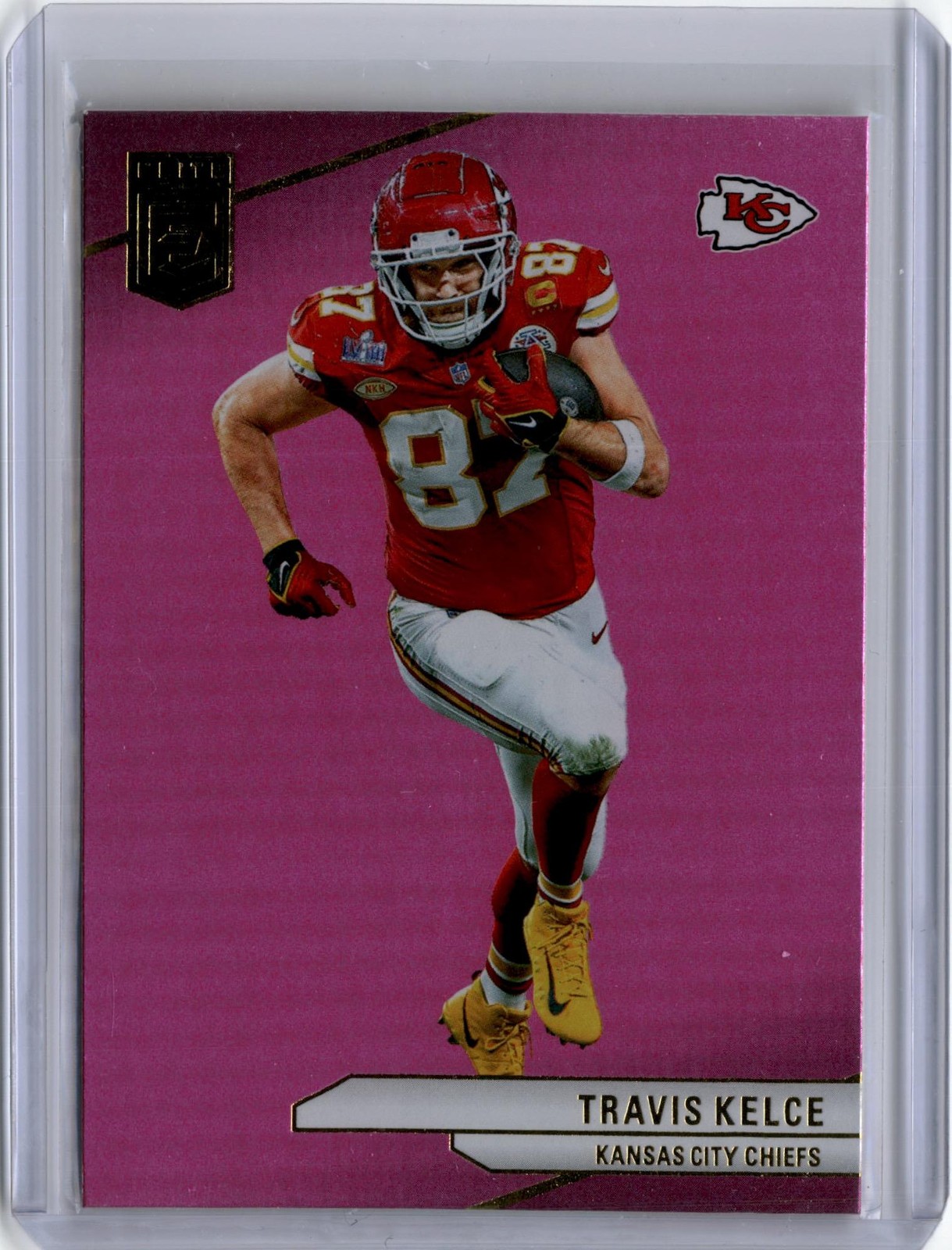 2024 Donruss Elite Travis Kelce Pink #2