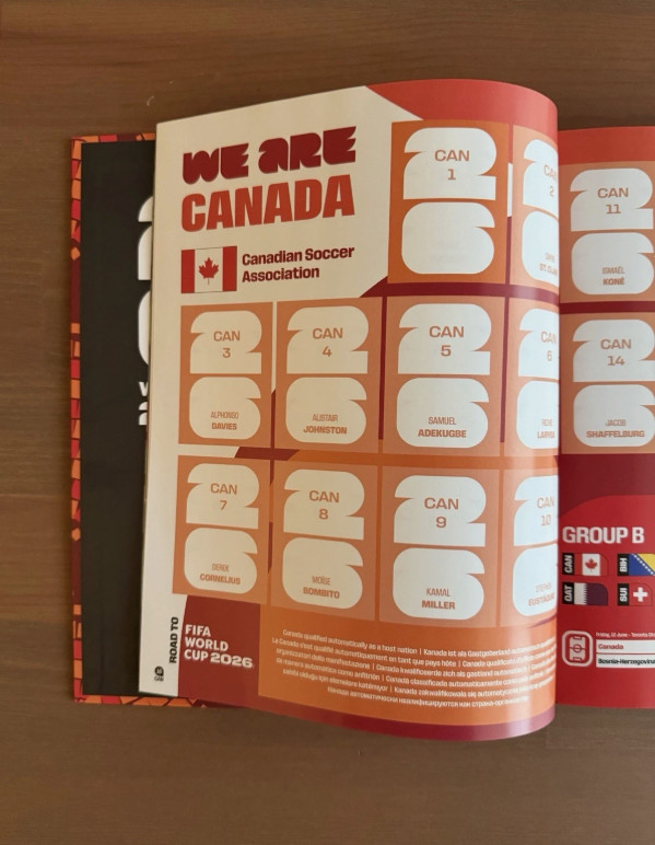 NEW 2026 Panini World Cup Canada Special Edition Hardback Album 1 of 2026