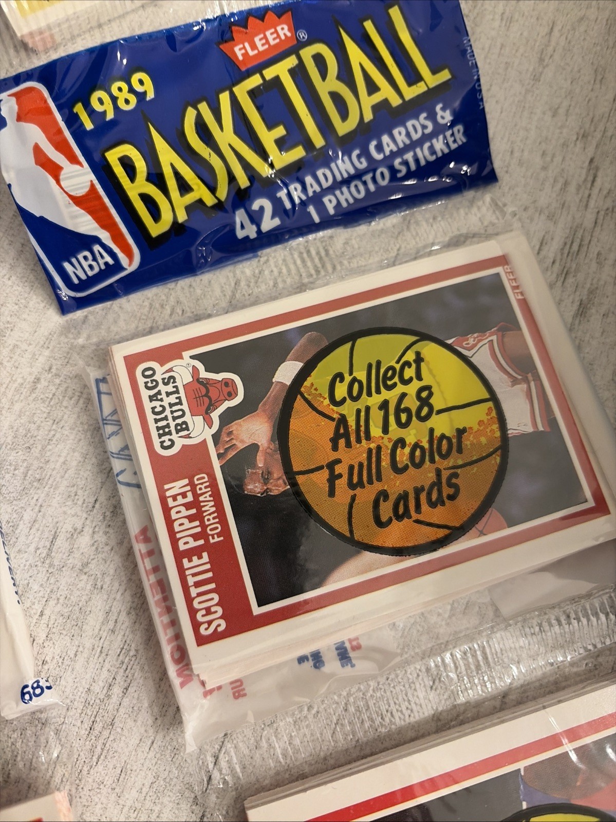 1989 Fleer Basketball Rack Packs Brand New Factory Sealed! Hunt for Jordan!