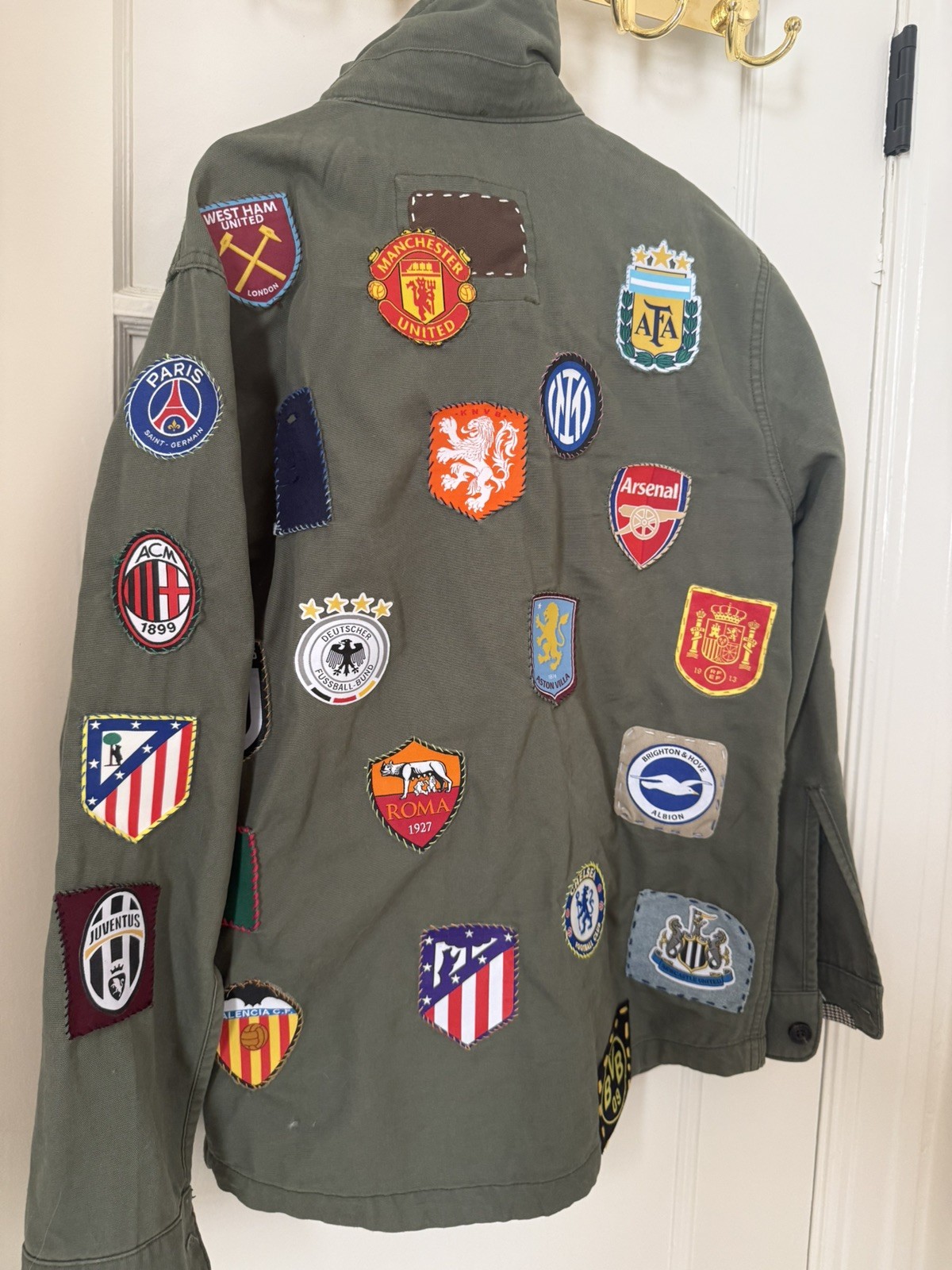 Newcastle United Football Club Iron Patch English Premier League